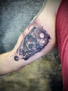 skull tattoo skull lebka tetovani lebka