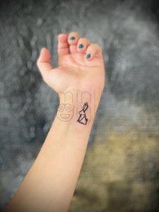tattoo origami tattoo origami zajic hare tattoo rabbitrcernobile tetovani black and white tattoo