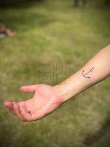 tetovani kotva anchor tattoo cernobile tetovani black and white tattoo