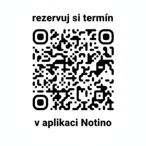 QR kod Notino rezervace
